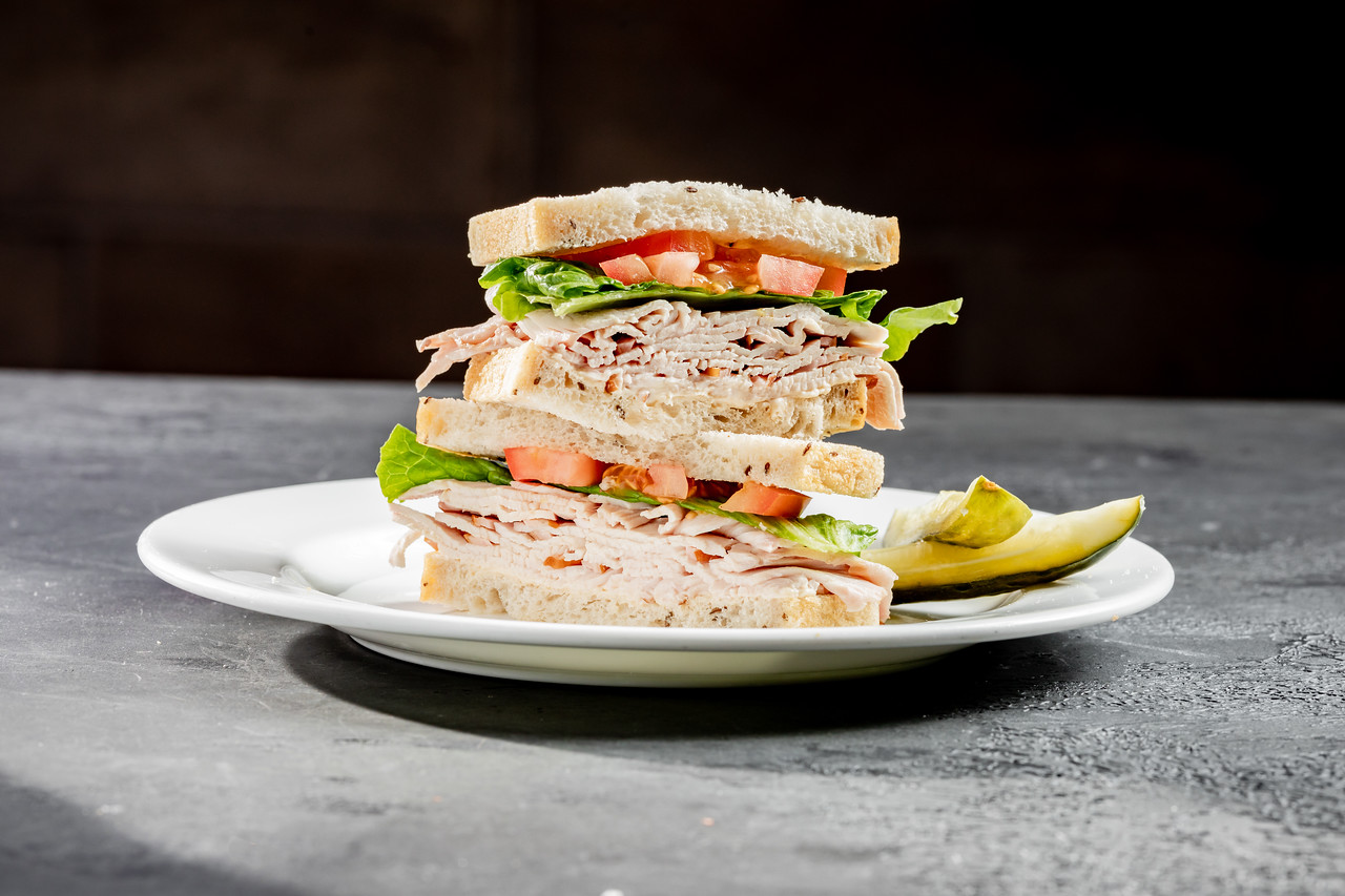Order Lightly-Smoked Natural Turkey Breast Sandwich (avail. 12-2pm only) food online from One Market Restaurant store, San Francisco on bringmethat.com