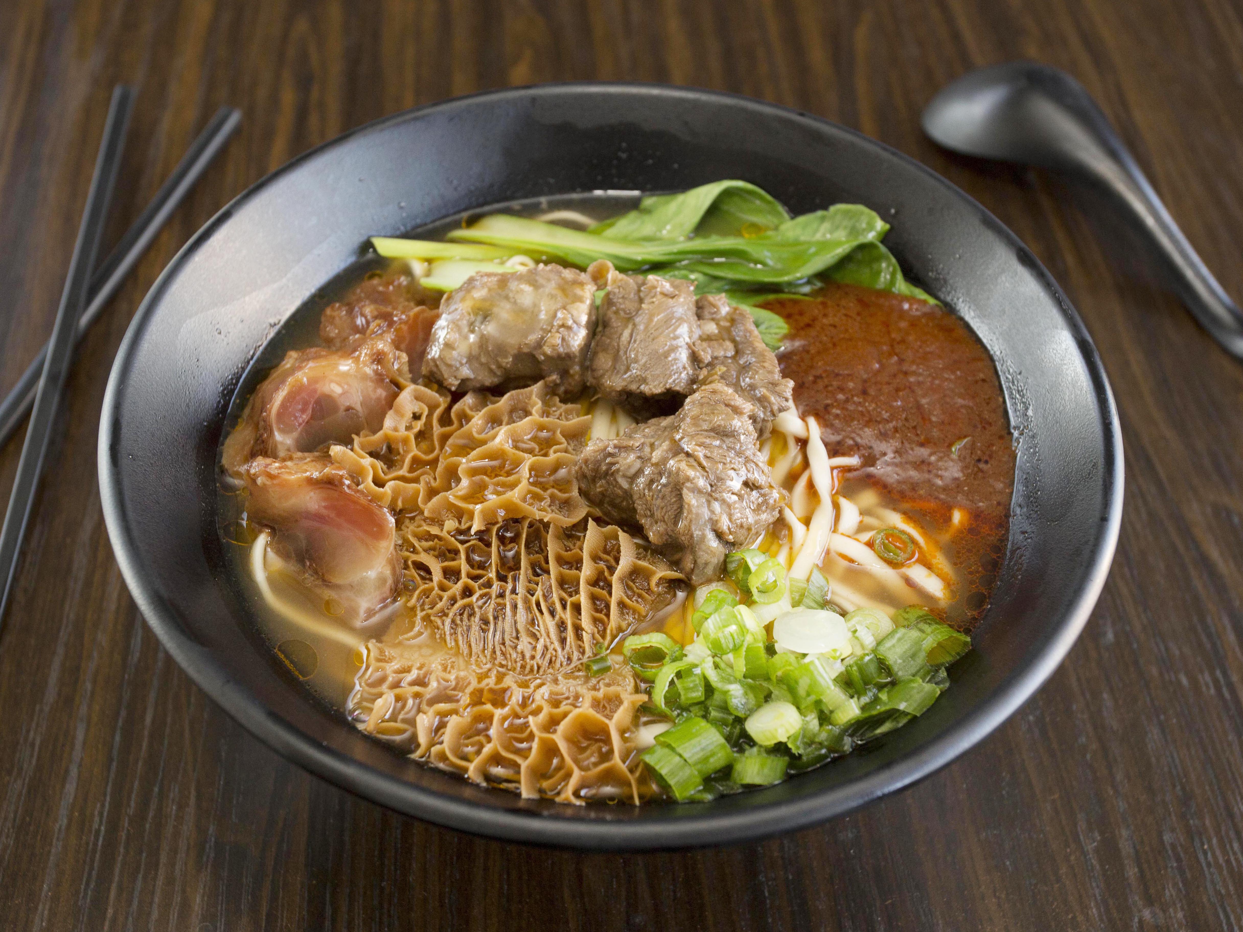 Order Signature Spicy Beef Noodle Soup food online from Even Life store, Rowland Heights on bringmethat.com