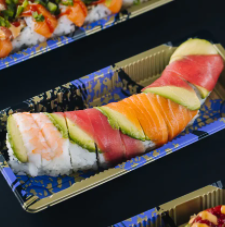 Order Rainbow food online from Sushi Dojo store, Southlake on bringmethat.com