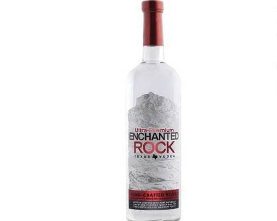 Order Enchanted Rock, 750mL vodka (40.0% ABV) food online from Cold Spring Liquor store, Liberty Hill on bringmethat.com