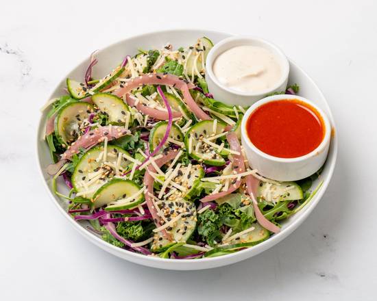 Order Sweet Chili Caesar Salad  food online from Lulubowls store, Houston on bringmethat.com