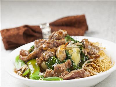 Order Beef and Vegetable on Pan Fried Noodle food online from MingHin Cuisine - Rolling Meadows store, Rolling Meadows on bringmethat.com