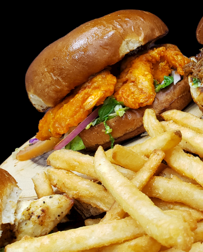 Order Crispy Chicken Sandwich Personal Combo food online from Wing Legends store, Compton on bringmethat.com