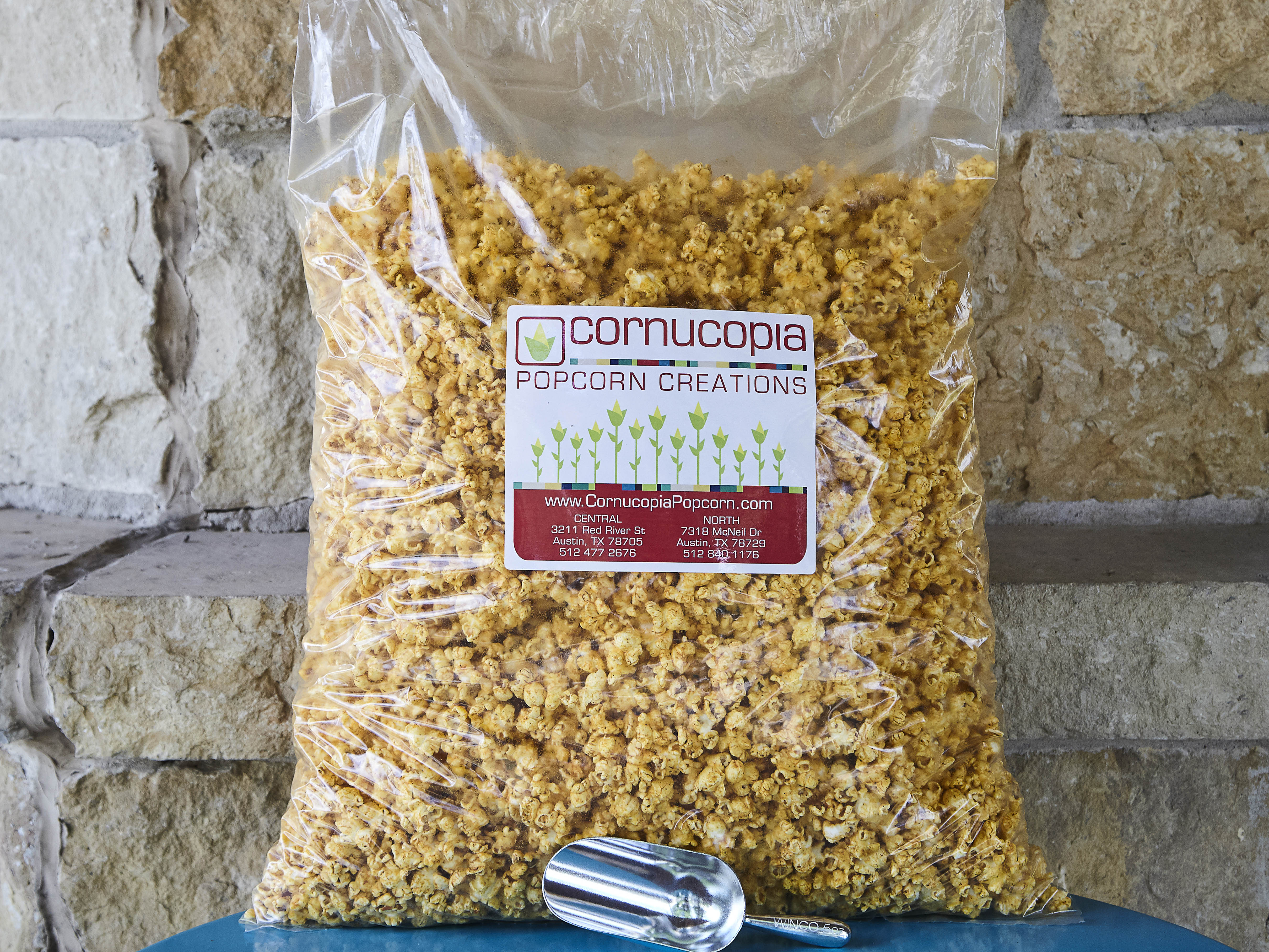 Order 100 Cup Party Bag food online from Cornucopia Popcorn store, Austin on bringmethat.com