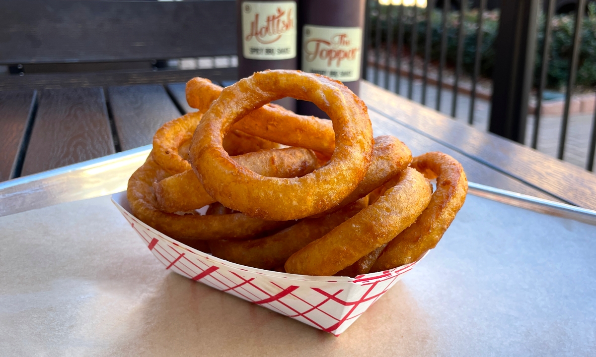 Order Onion Rings food online from Gque Bbq store, Lone Tree on bringmethat.com