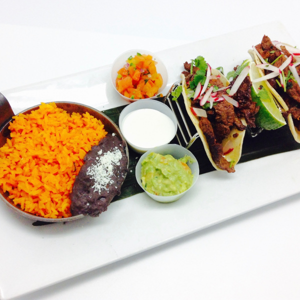Order Steak Taco food online from Guadalupe Restaurant store, New York on bringmethat.com