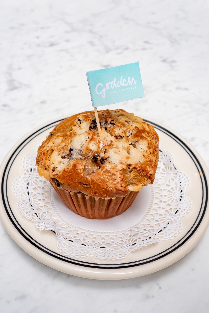 Order Lemon Blueberry Muffin food online from Goddess And The Baker store, Chicago on bringmethat.com