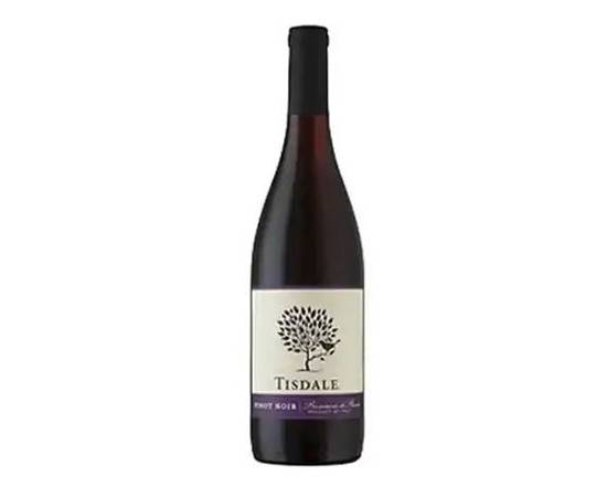 Order Tisdale Pinot Noir, 750mL wine (12.5% ABV) food online from Tenderloin Liquor store, San Francisco on bringmethat.com