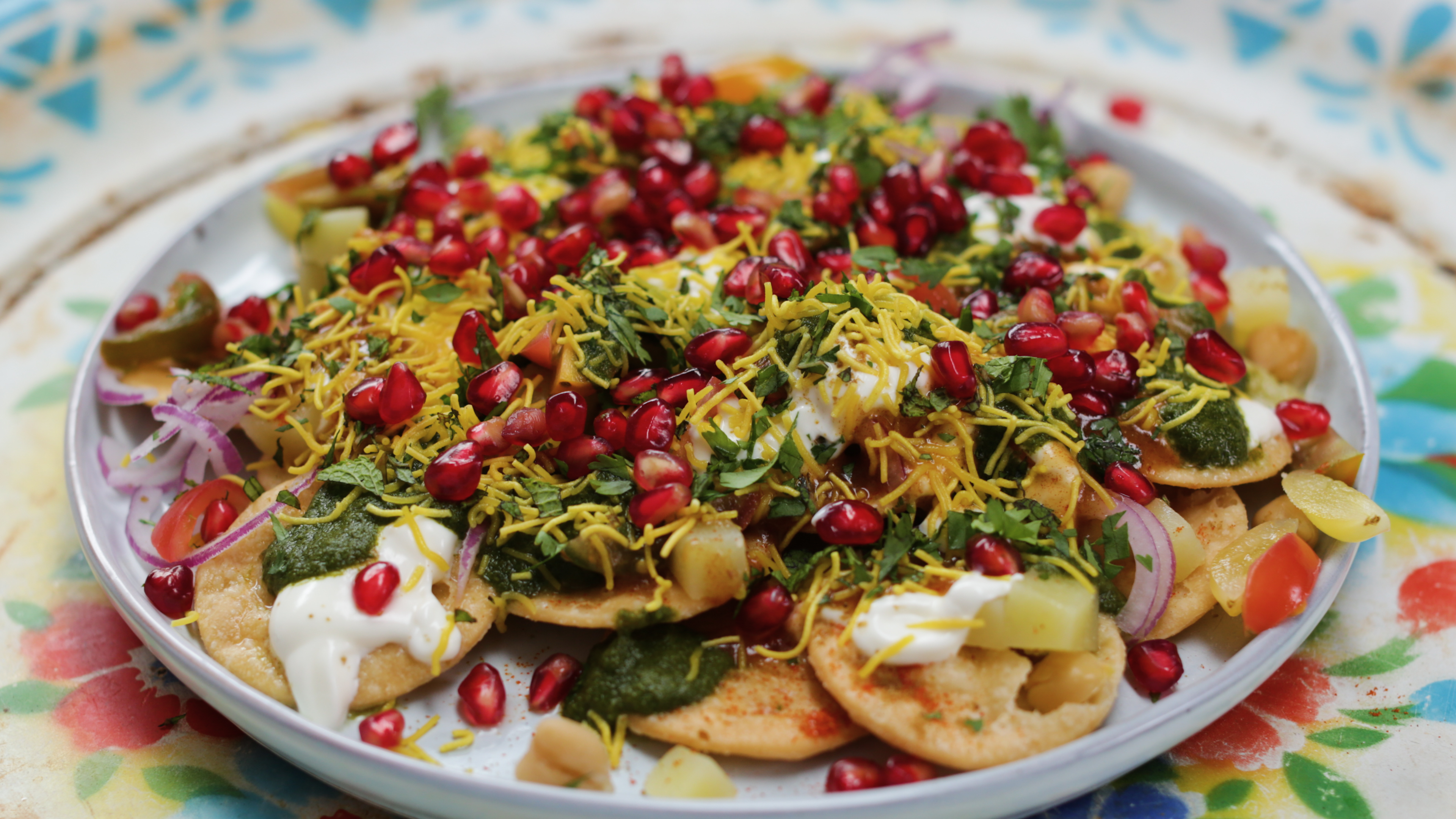 Order Papadi Chaat food online from Oasis Palace Restaurant store, Newark on bringmethat.com