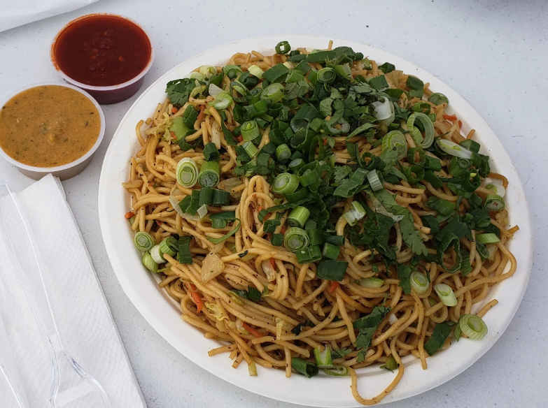 Order Egg Chow Mein food online from The Everest Momo store, Fremont on bringmethat.com
