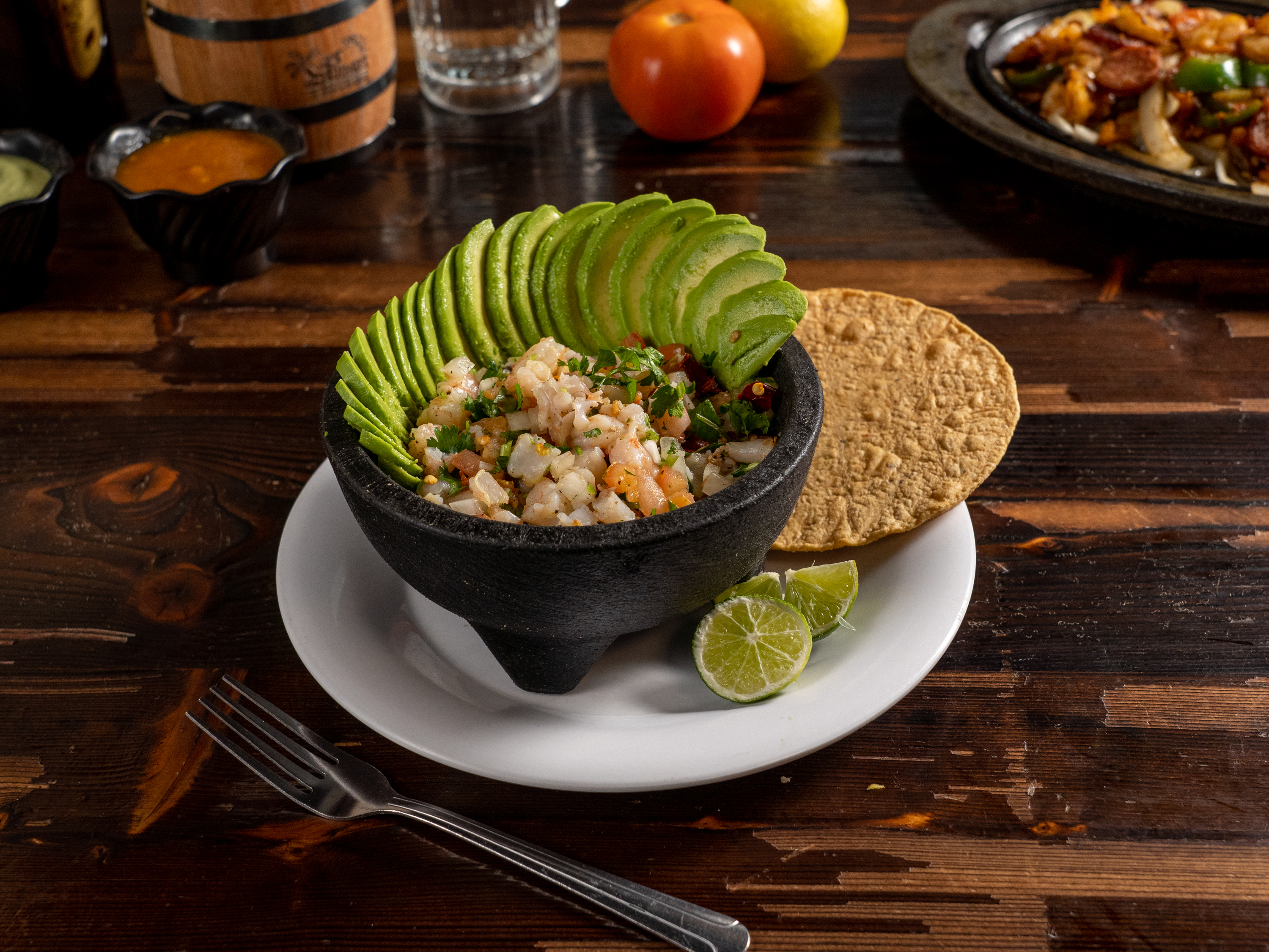Order Ceviche food online from Las Palmas Mexican Cafe - Victoria store, Victoria on bringmethat.com