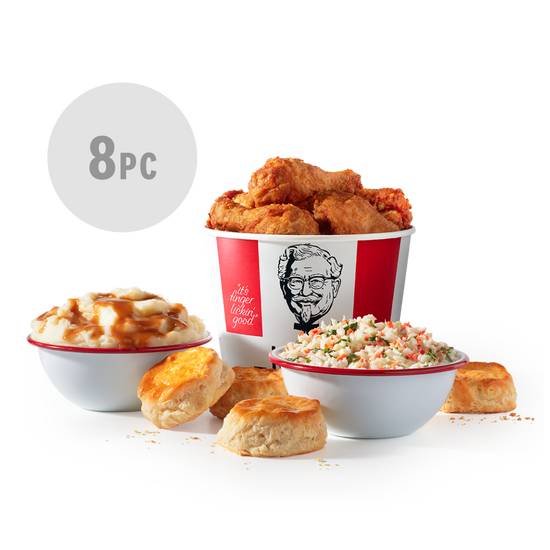 Order 8 pc. Family Bucket Meal food online from KFC store, Asheboro on bringmethat.com