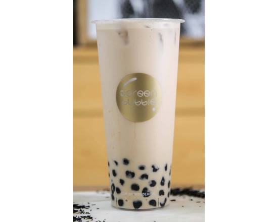Order Mango Milk Tea food online from Mr. Green Bubble store, Menlo Park on bringmethat.com