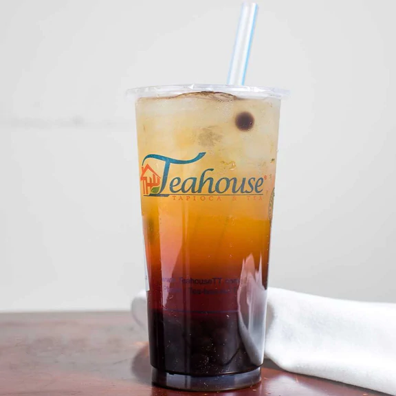 Order Peach Melon Green Tea food online from The Teahouse store, Houston on bringmethat.com
