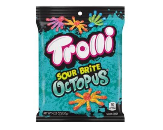 Order Trolli Sour Brite Octopus Gummy Candy (4.25 oz) food online from Urban Value Corner Store store, Dallas on bringmethat.com