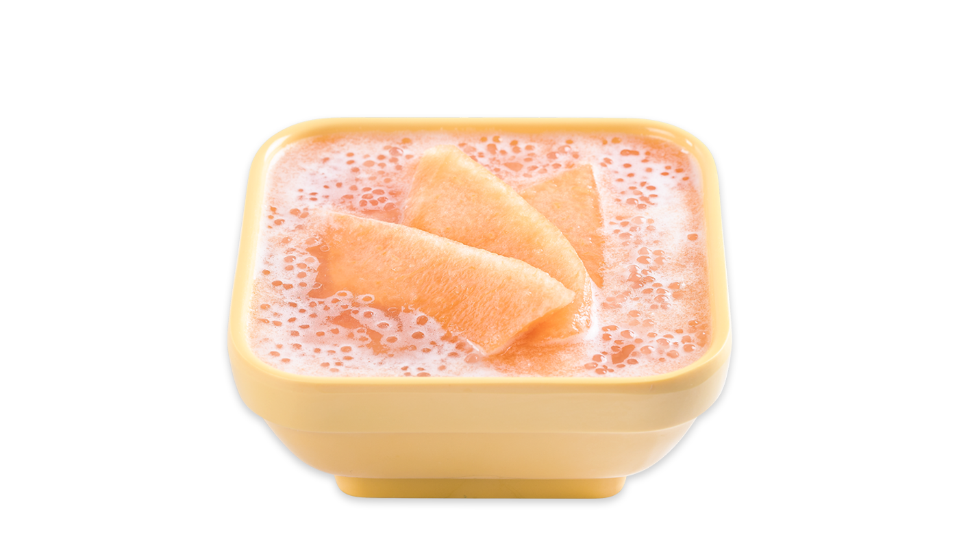 Order S6. Cantaloupe Sago food online from Sweethoney Dessert store, Colma on bringmethat.com