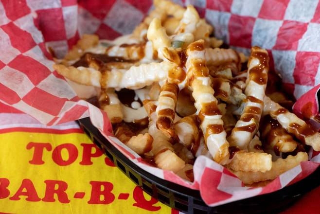Order Bar-B-Q Cheese Fries food online from Tops Bar-B-Q #16 store, Olive Branch on bringmethat.com
