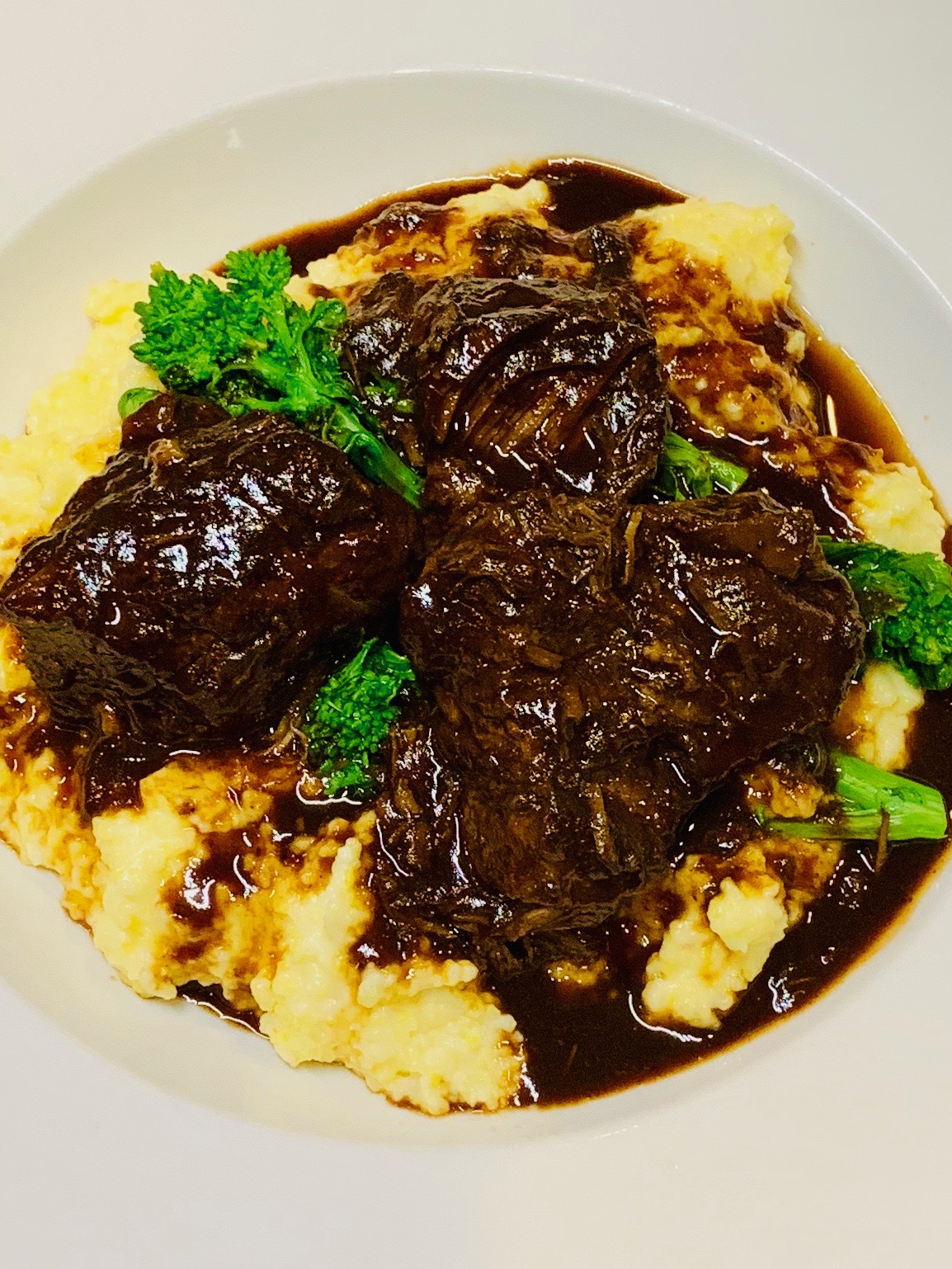 Order Braised Short Ribs food online from The Blue Glass store, Seattle on bringmethat.com