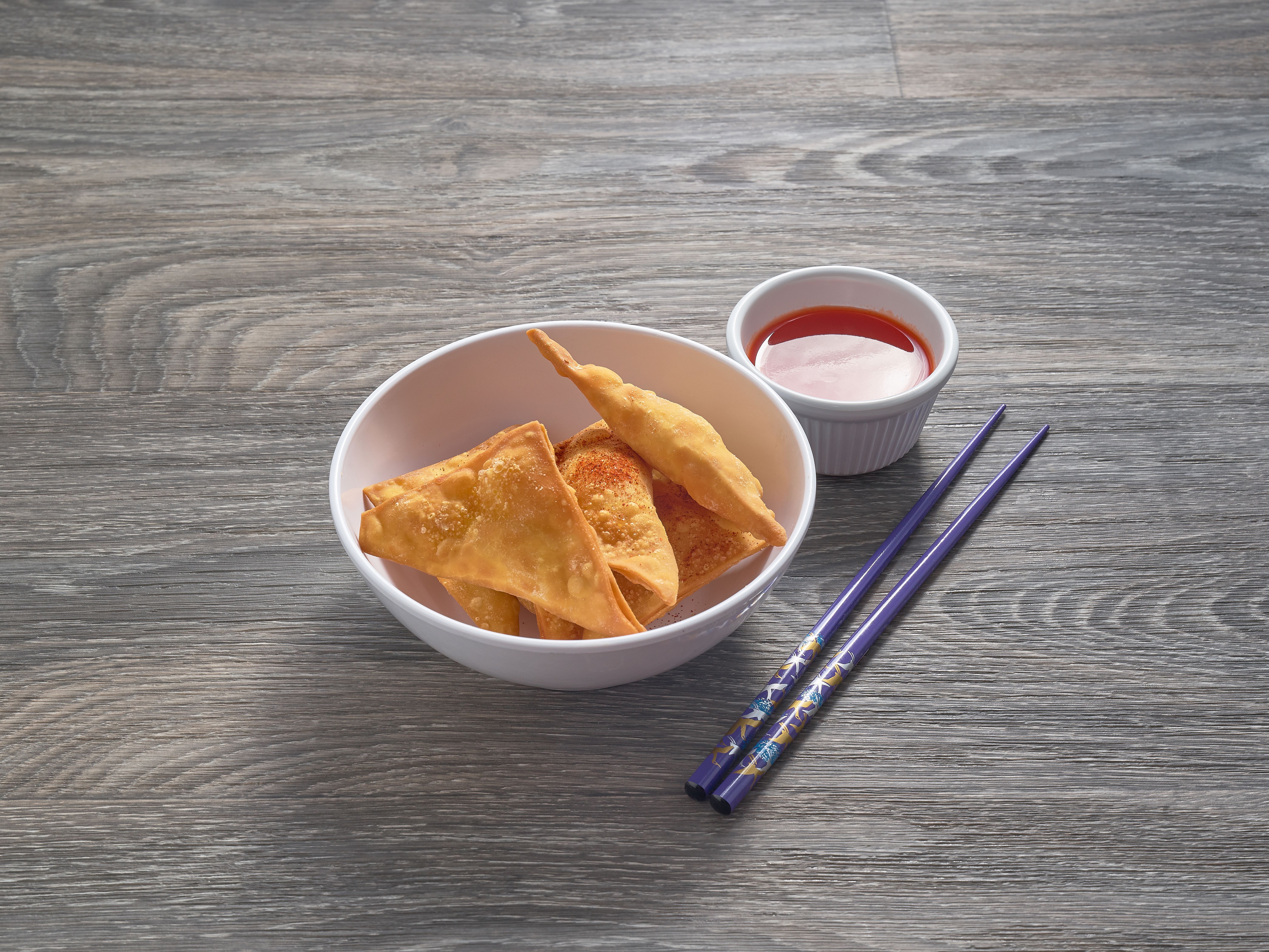 Order 6 Piece Crab Rangoon food online from Eastern Carryout store, Arlington on bringmethat.com