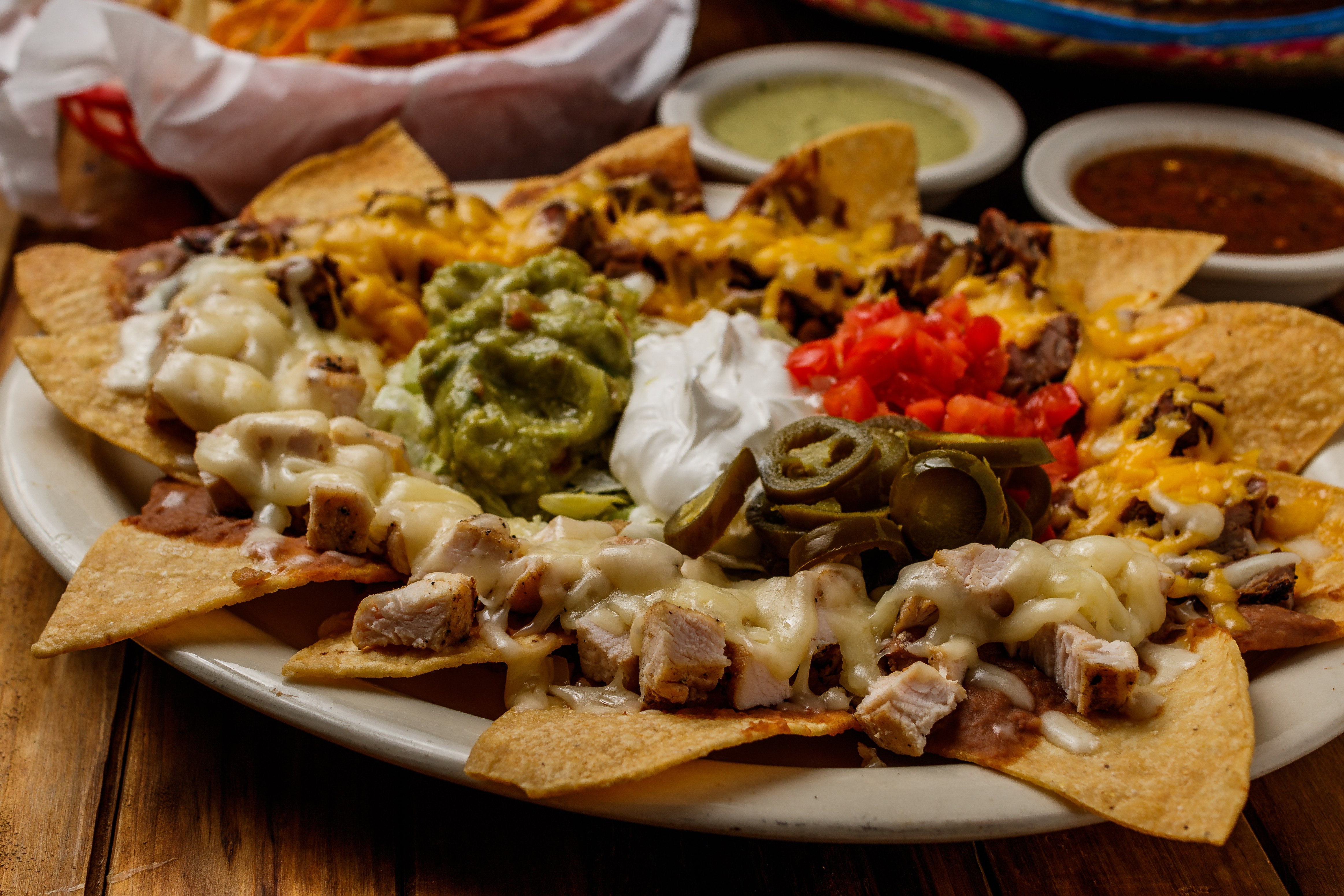 Order Nachos food online from Cilantro's Mexican Grill store, Spring on bringmethat.com