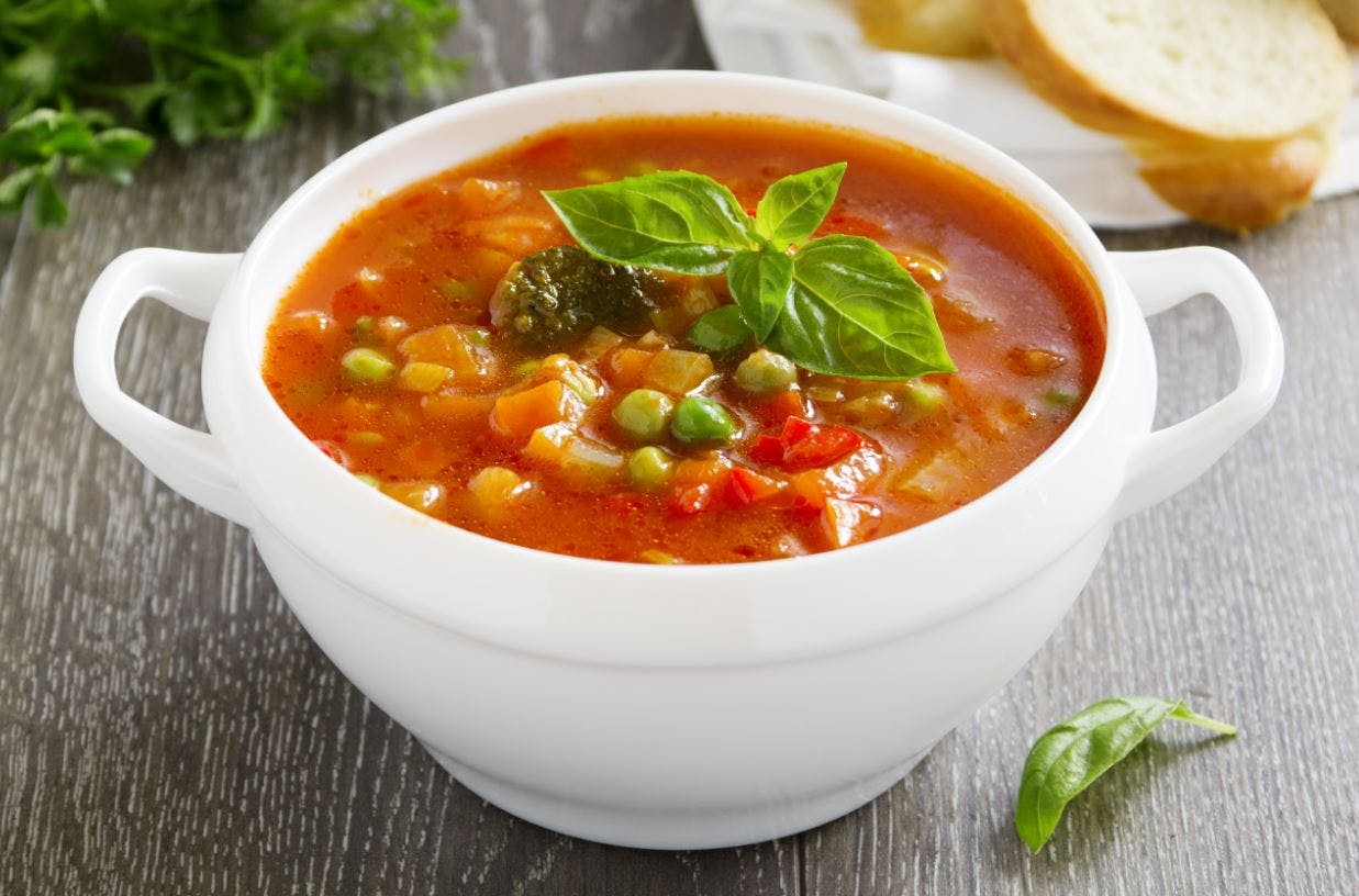 Order Minestrone Soup - Soup food online from Lunetta pizza store, New York on bringmethat.com