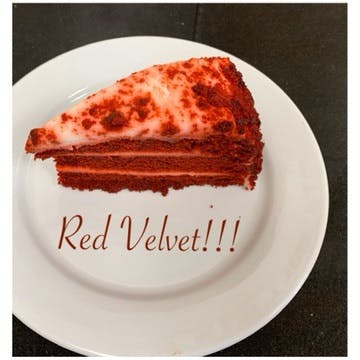 Order Red Velvet Cake - Dessert food online from Dominick's Pizza and Pasta store, Lindenhurst on bringmethat.com