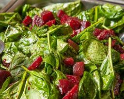 Order Spinach & Beet Salad food online from Pita Grill store, Buena Park on bringmethat.com