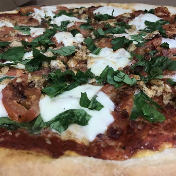 Order Margherita Pizza food online from Demo Pizzeria & Deli store, Raleigh on bringmethat.com