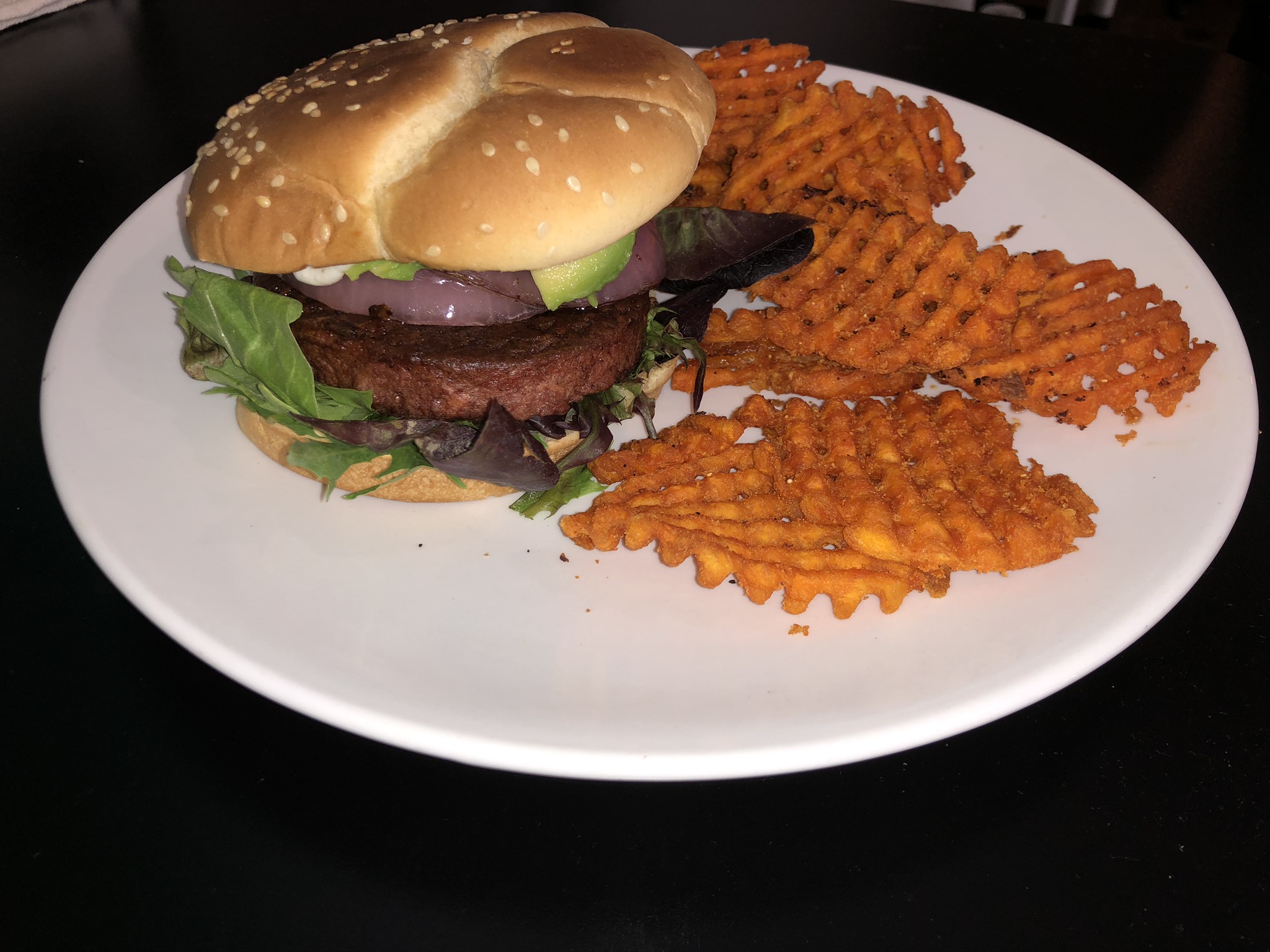 Order Vegetarian Burger food online from Di Maria store, Humble on bringmethat.com