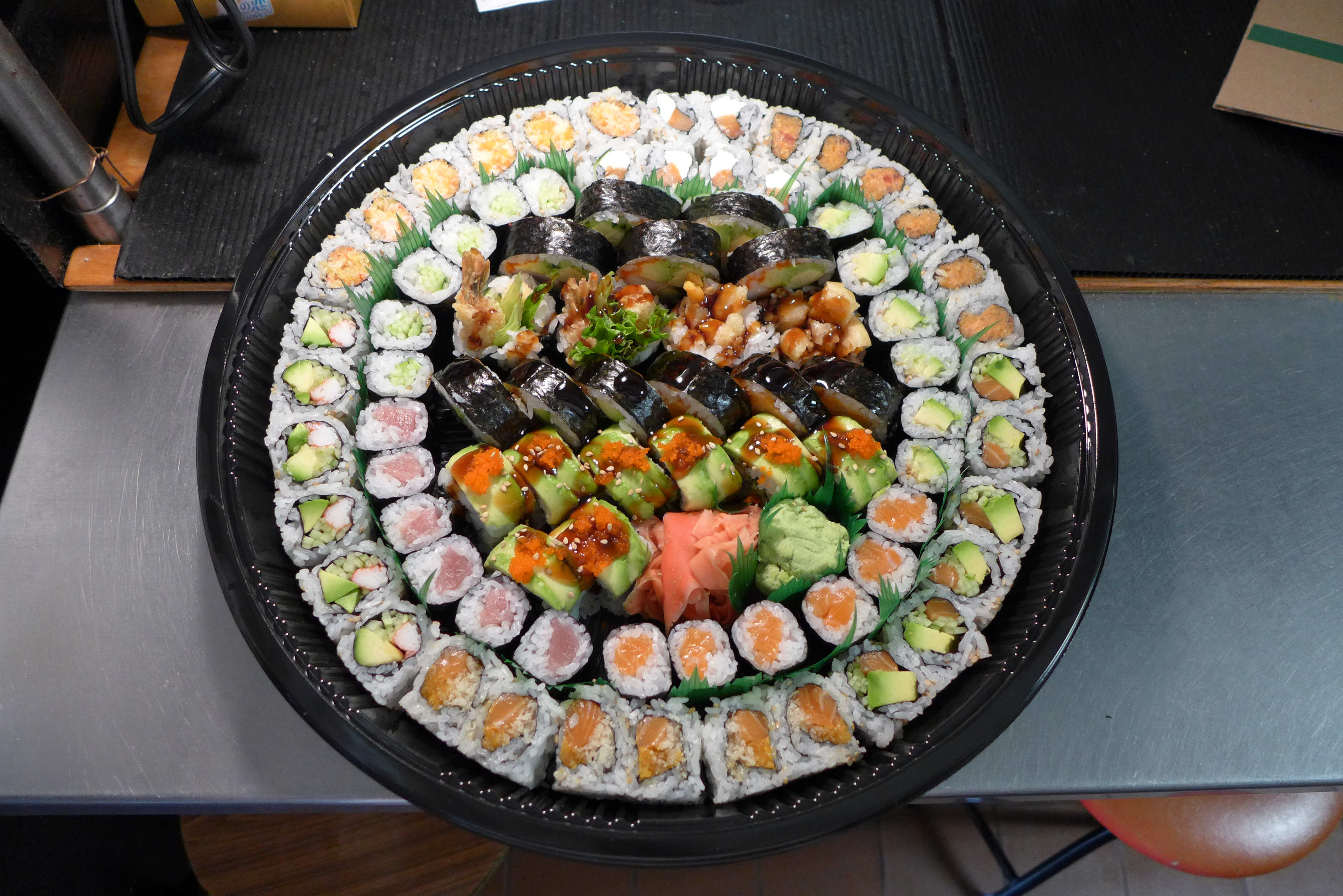 Order 14 Rolls Party Tray B food online from Tokyo Sushi store, Edison on bringmethat.com