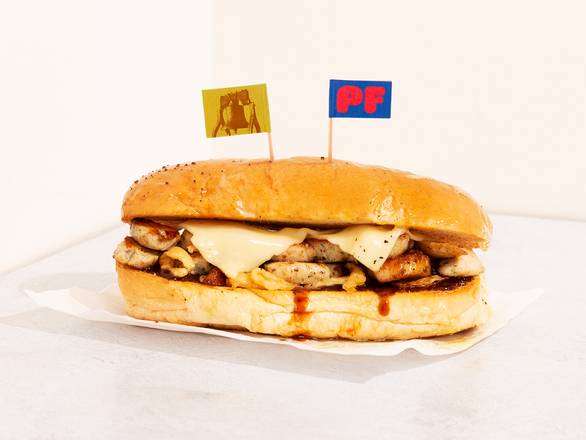 Order BBQ Chicken Cheesesteak food online from Philly Fresh Cheesesteaks store, West Hills on bringmethat.com