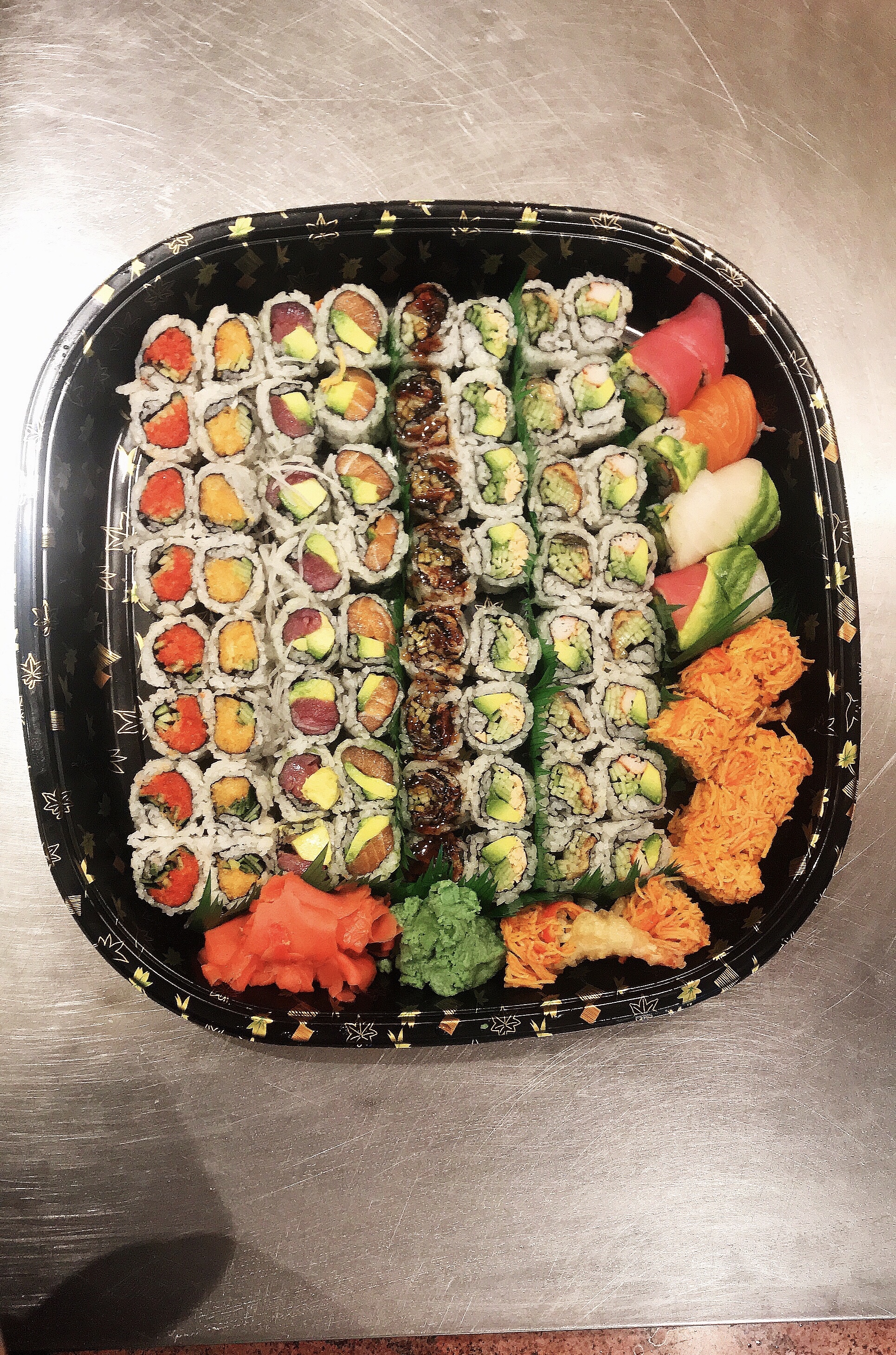 Order Party Roll Platter food online from Aburi sushi bar store, Brooklyn on bringmethat.com