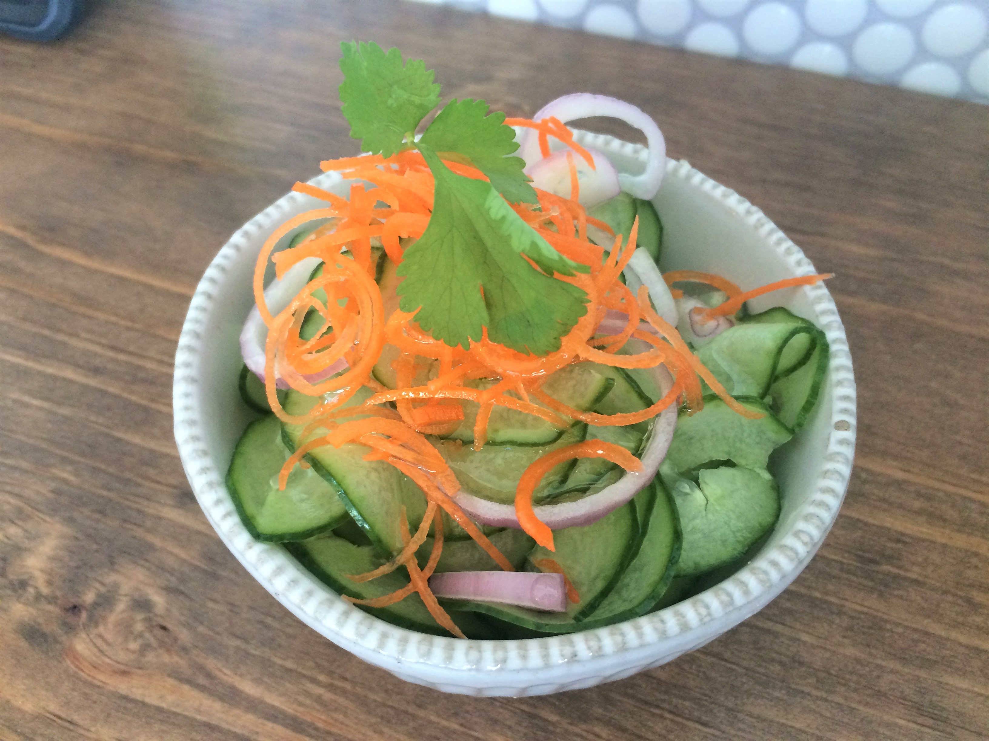 Order Ar-Jard (Thai Cucumber Salad) food online from Good Goose Cafe store, Los Angeles on bringmethat.com