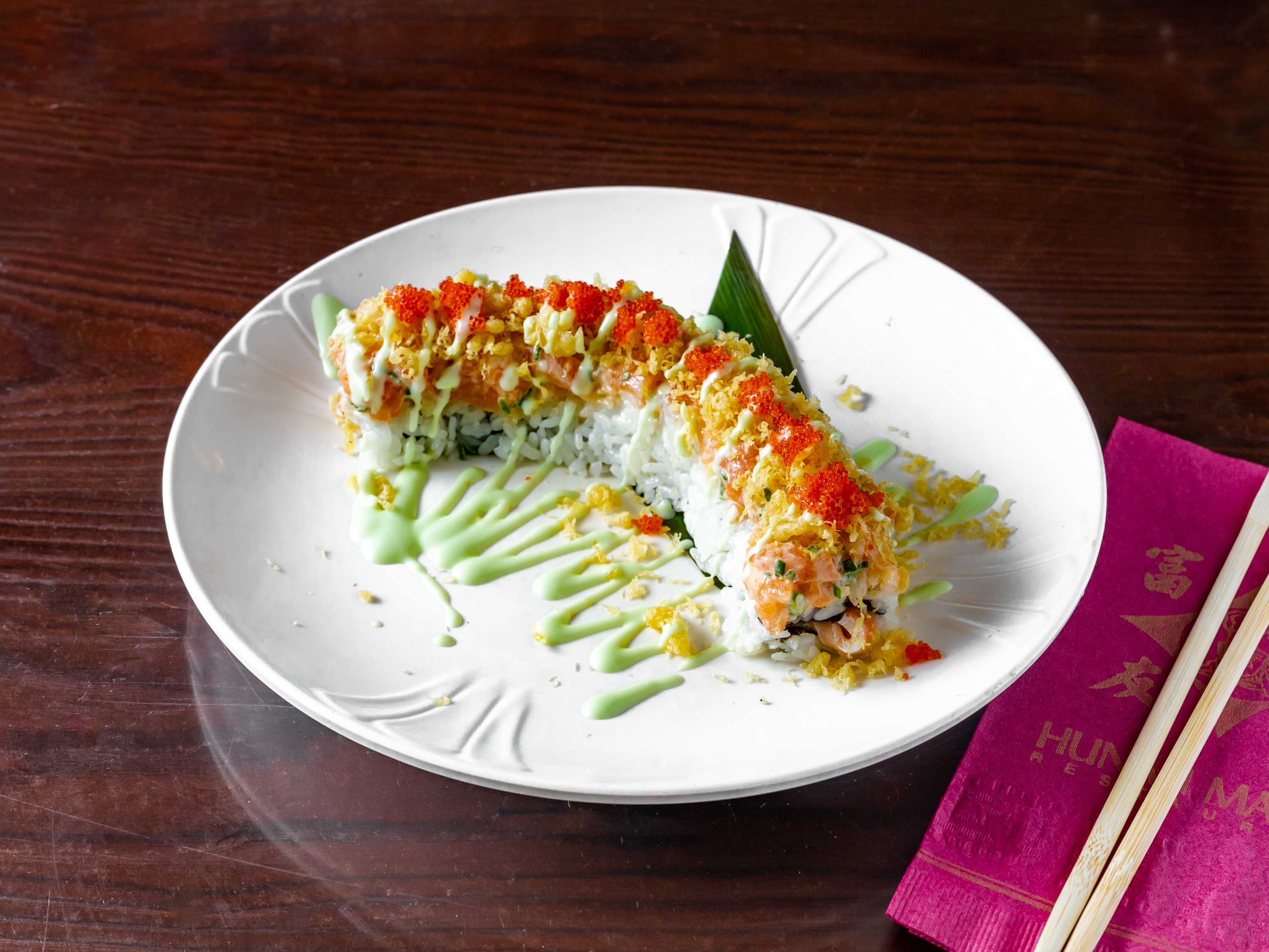 Order Crazy Salmon Roll food online from Hunan Manor store, Columbia on bringmethat.com