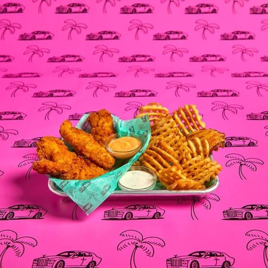 Order Four Piece Crispy Tender Combo food online from Another Wing By Dj Khaled store, Detroit on bringmethat.com