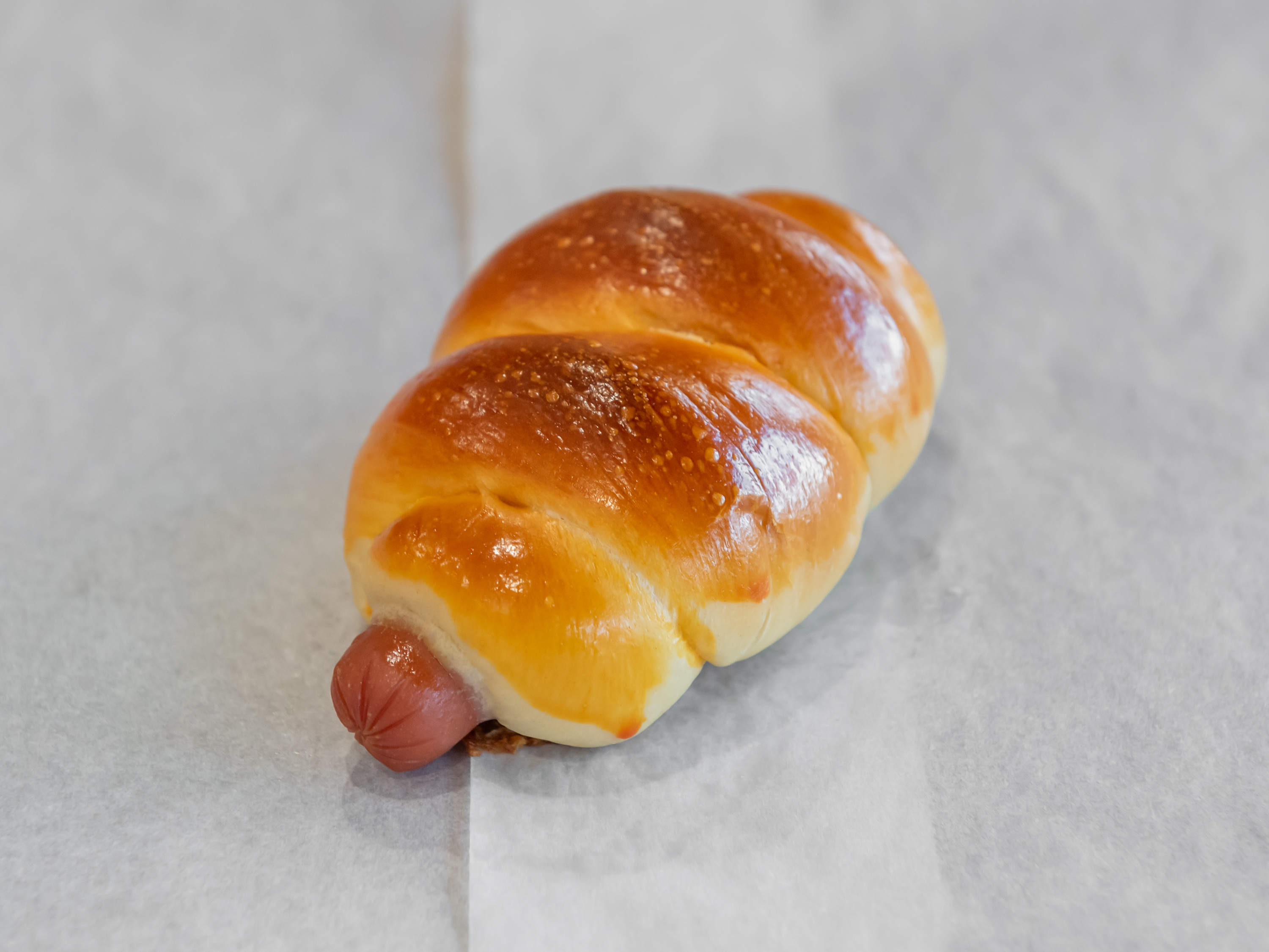 Order Baked Hot Dog Bun (腸仔包) food online from Long Family Pastry store, Los Angeles on bringmethat.com