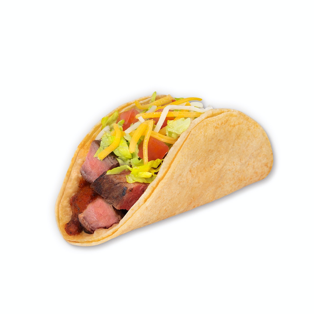 Order American Soft Taco food online from Baja Fresh Mexican Grill store, Elk Grove on bringmethat.com