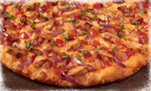 Order BBQ Chicken Pizza food online from Round Table Pizza store, San Clemente on bringmethat.com