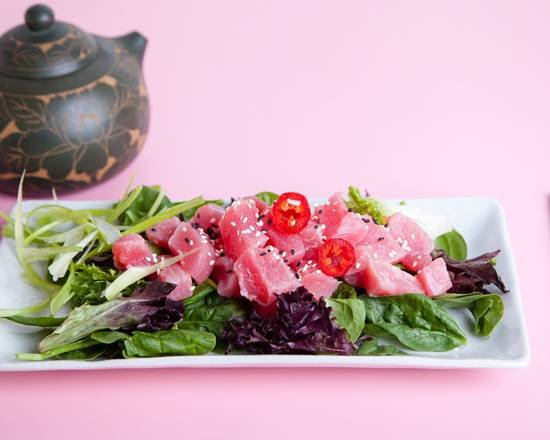Order Fish Margarita Salad food online from Crunchy Taco Snob store, San Jose on bringmethat.com