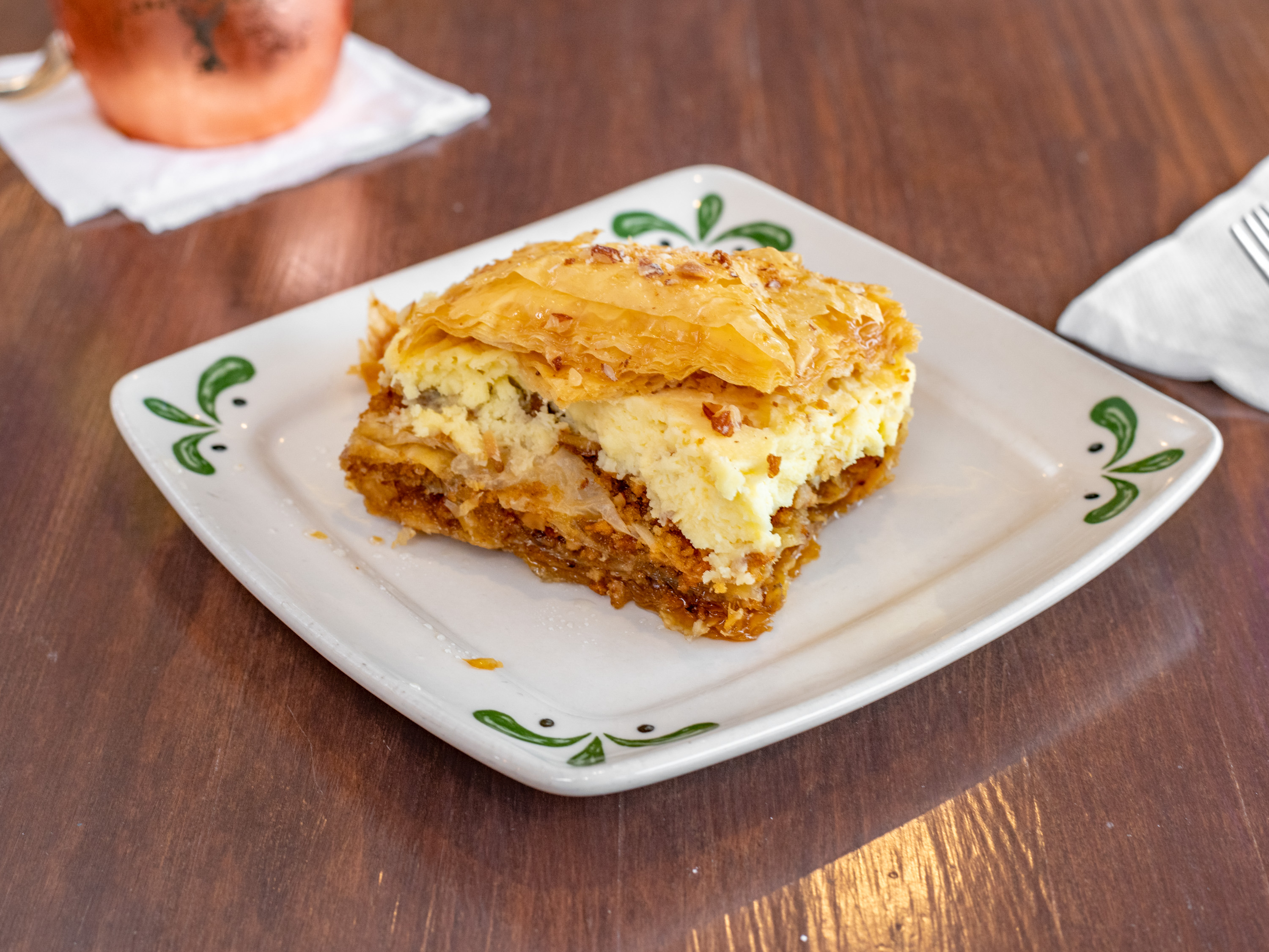 Order Baklava Cheesecake food online from Gyro City store, Roswell on bringmethat.com