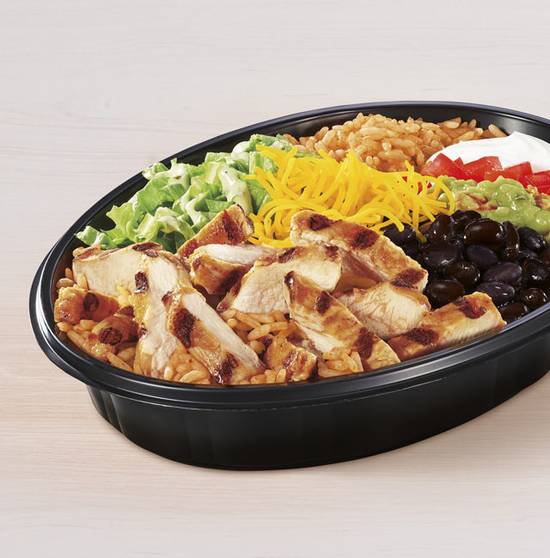 Order Power Menu Bowl food online from Taco Bell store, Tecumseh on bringmethat.com