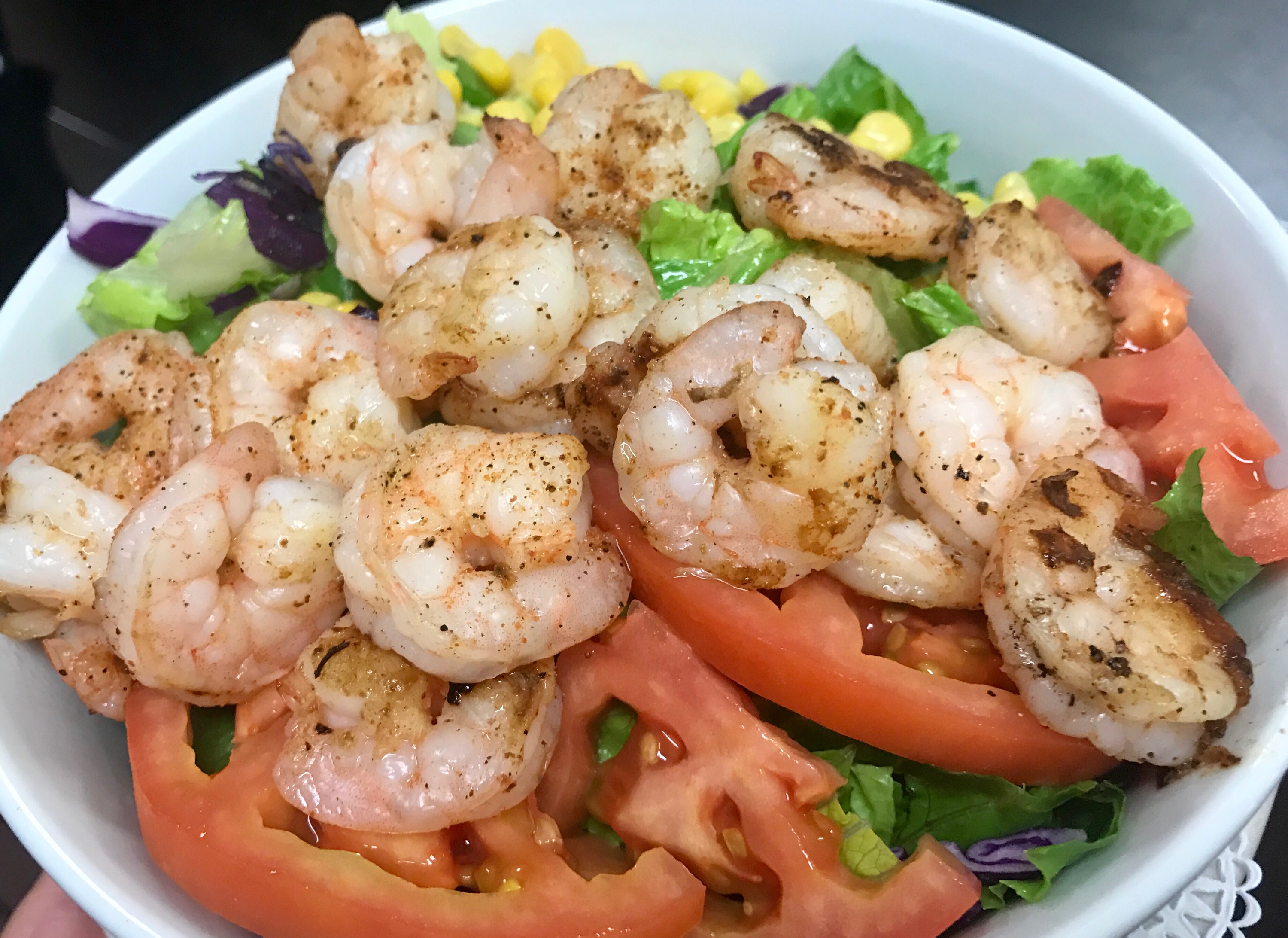 Order Grilled Gulf Shrimp Salad food online from Ragin Cajun Cafe store, Redondo Beach on bringmethat.com