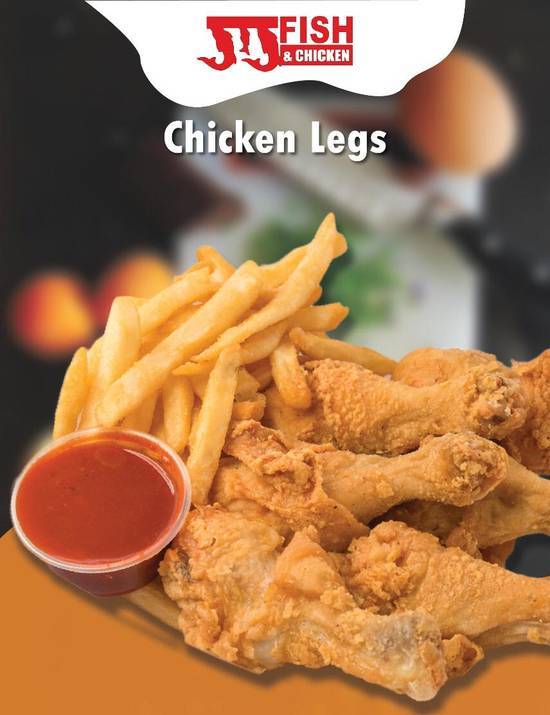 Order 20 Pc Leg and Thigh food online from Jj Fish & Chicken store, Justice on bringmethat.com