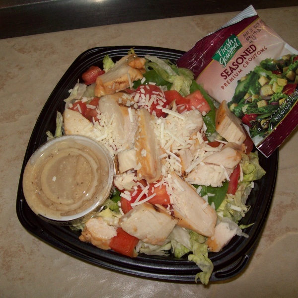 Order Chicken Caesar Salad Huge food online from Rinaldi Pizza & Sub Shop store, Marne on bringmethat.com
