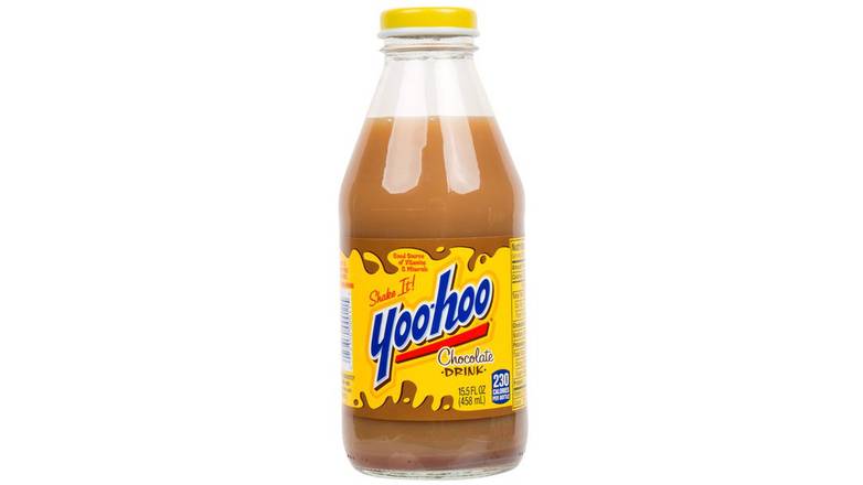 Order Yoo-Hoo Chocolate Drink In Glass Bottle food online from Red Roof Market store, Lafollette on bringmethat.com
