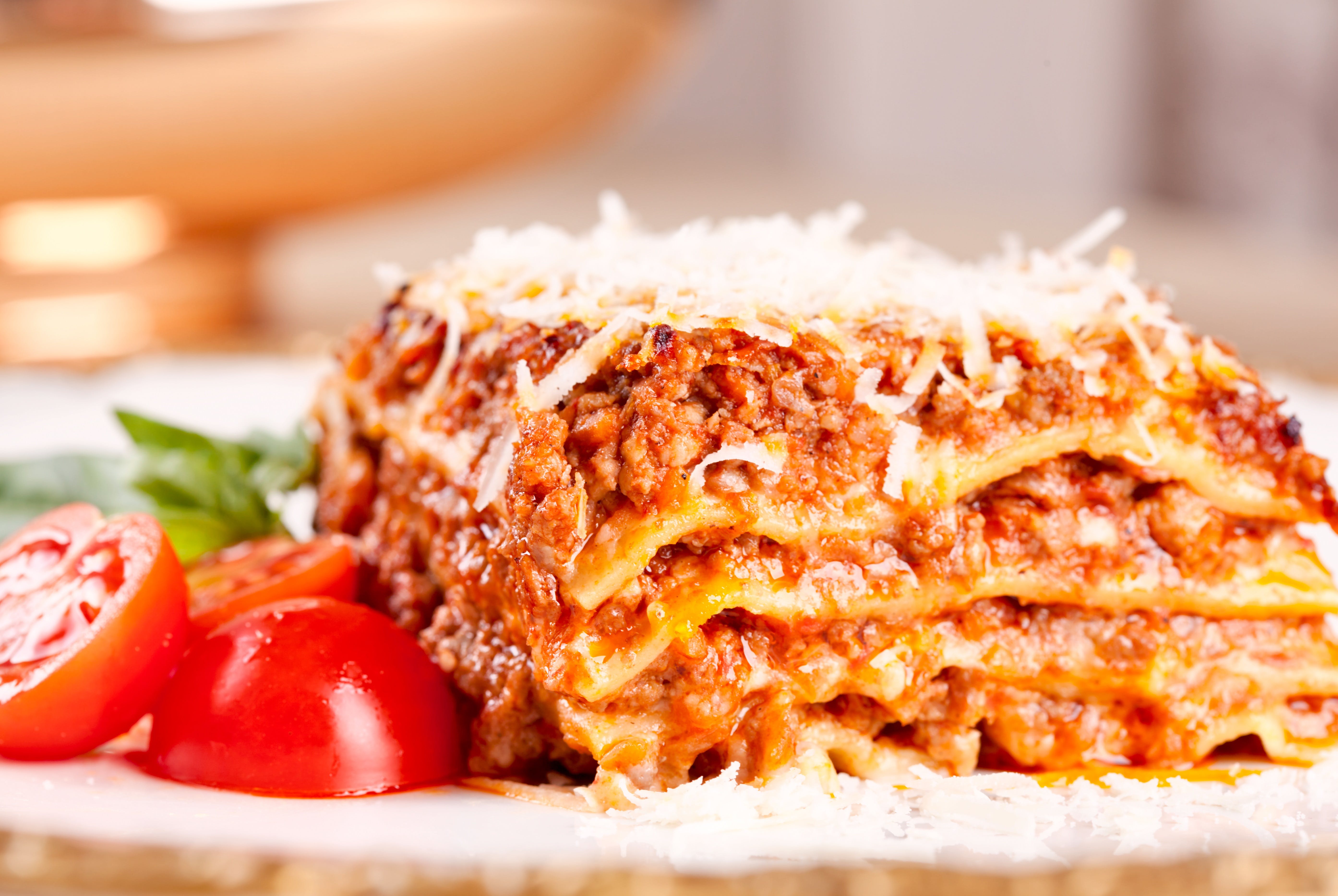 Order Meat Lasagna - Pasta food online from Papa Pizza Pie store, Fullerton on bringmethat.com