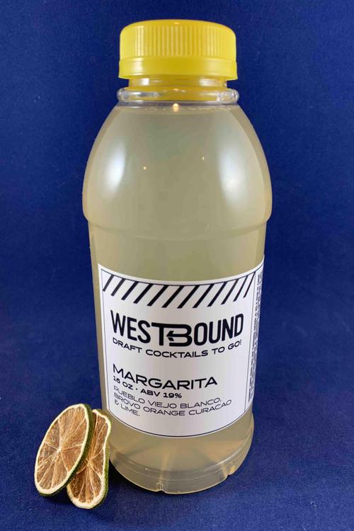Order The Westbound Margarita 16oz. (Must be 21 to purchase). food online from Tap & Bottle Westbound store, Tucson on bringmethat.com