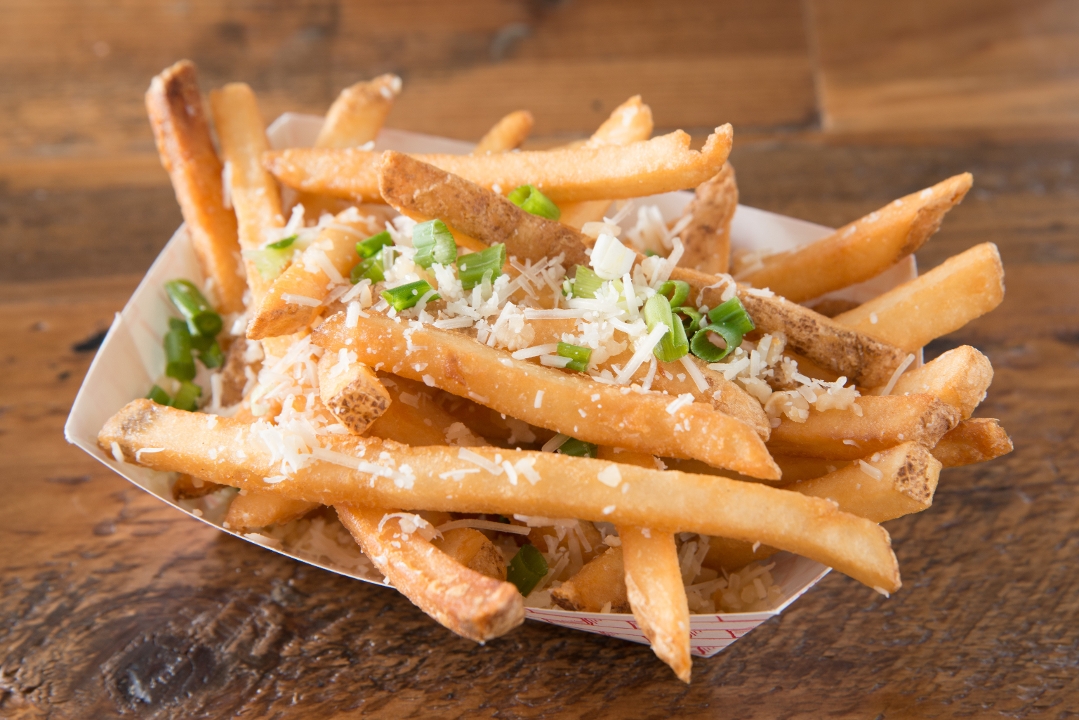 Order Parmesan Garlic Fries food online from 206 Burger Company store, Seattle on bringmethat.com