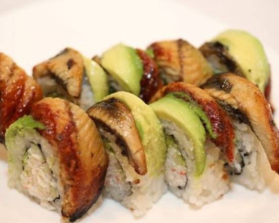Order R27 Dragon Roll food online from Oishi Sushi store, Palm Springs on bringmethat.com