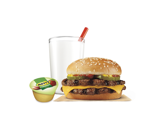 Order King Jr Meal - DOUBLE Cheeseburger food online from Burger King store, Kalispell on bringmethat.com